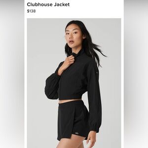 NWOT Alo Yoga Clubhouse Jacket